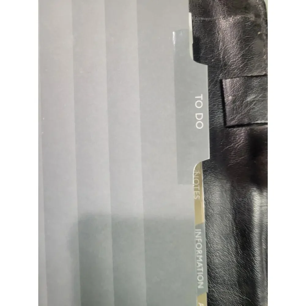 B6 SNAP AGENDA Planner NOTES CALCULATOR, PHONE #S important agency contacts ++